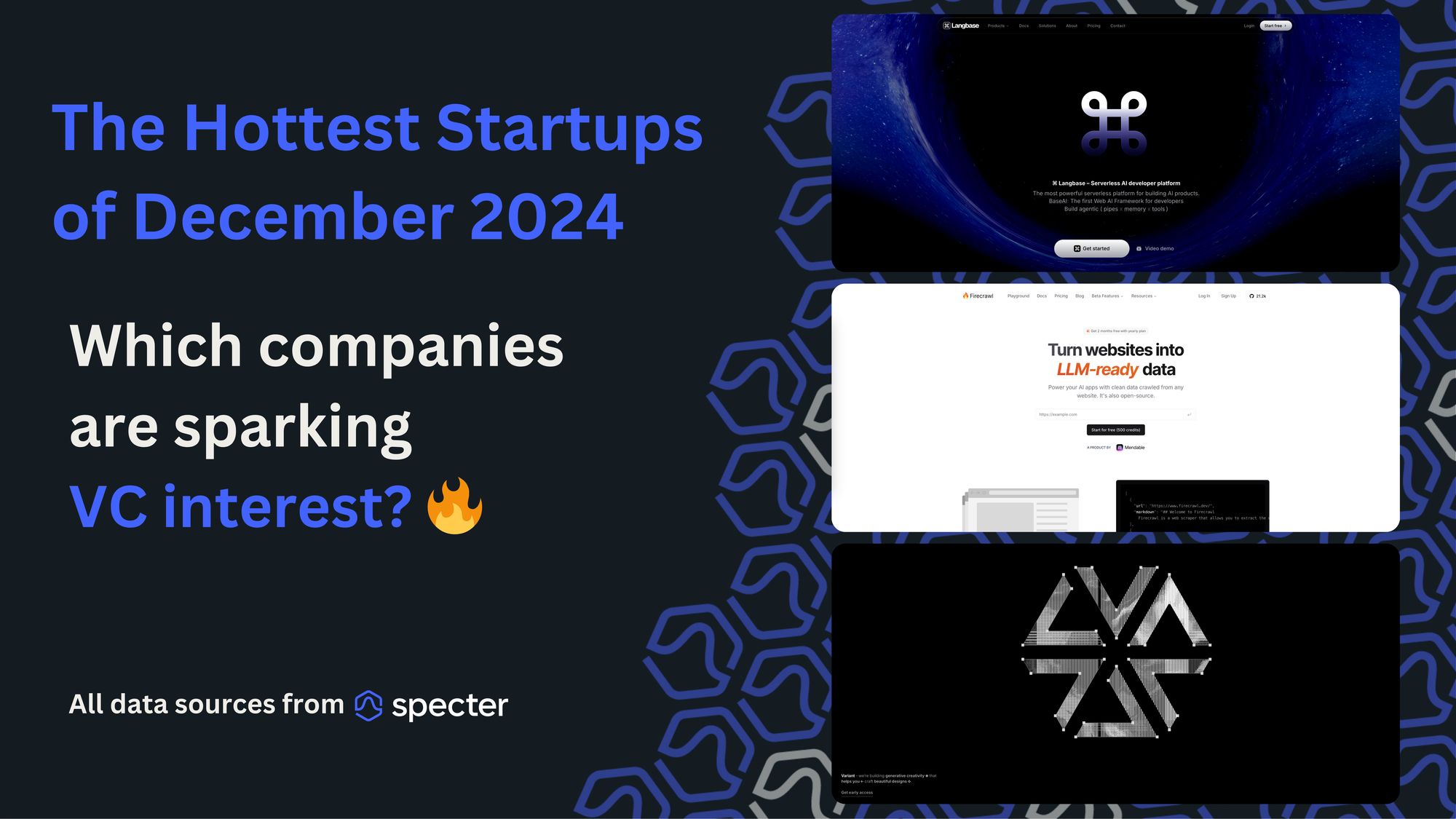 Hottest Startups - December 2024 🔥